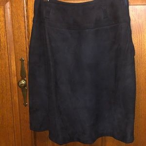 Vintage navy Swede miniskirt 23 waist